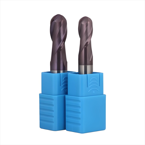 Tungsten Steel Ball Nose Milling Cutter 55 60 65 Degree 2 Flute Ballnose Endmill - Image 2