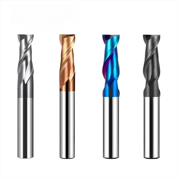 High Strength Tungsten Carbide End Mill Square 2F Ultra Fine - Image 3