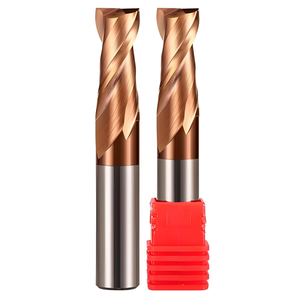 Good Heat Resistance Tungsten Carbide Endmill AlTiN Coating 8mm End Mill