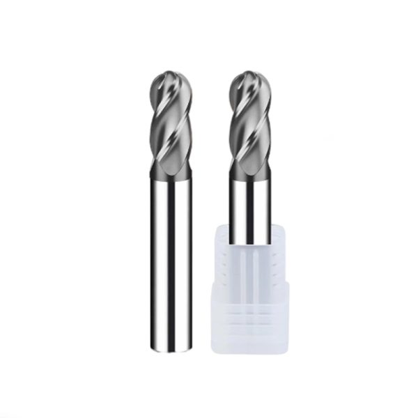 Cnc 4 Flute Ball Nose End Mill Strong Universality For Steel Milling Cutter