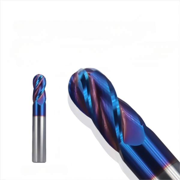 HRC60 Ballnose Endmill 4 Blade 4 Flute Ball End Milling Cutter - Image 4