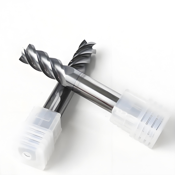 HRC55 4 Flute Carbide Flat Milling Cutter Wear Resistant 4F Square End Mill - Image 2