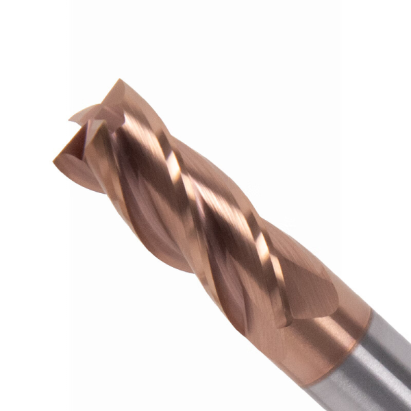 65 Degree 4 Flutes End Mill Nano Blue Coated 8mm End Mill Square - Image 3