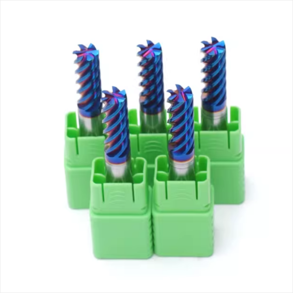 HRC60 6 Flute Carbide End Mill High Feed 4F 6F 8F Milling Cutters - Image 4