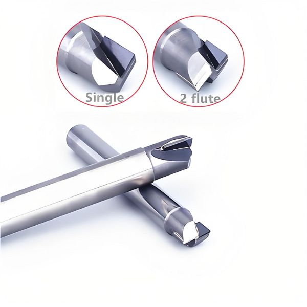 High Quality PCBN end mill diamond milling cutter for hard steel carbide