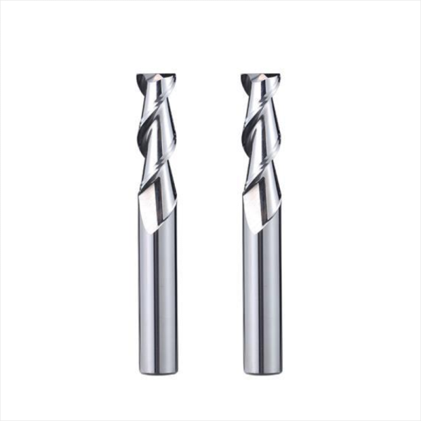 High Quality Two-Flute Slot End Milling Cutter CNC Control With Aluminum Sharpening Coating For Machine