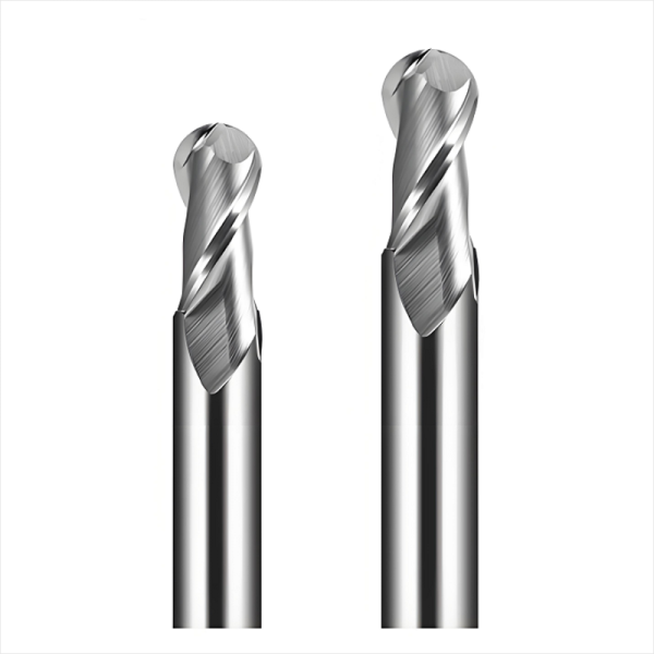 High Finish High Hardness 2F End Mills Ball Nose End Mill Solid Carbide Square End Mills For aluminum - Image 6
