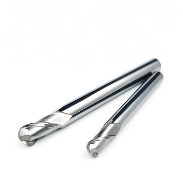 High Finish High Hardness 2F End Mills Ball Nose End Mill Solid Carbide Square End Mills For aluminum