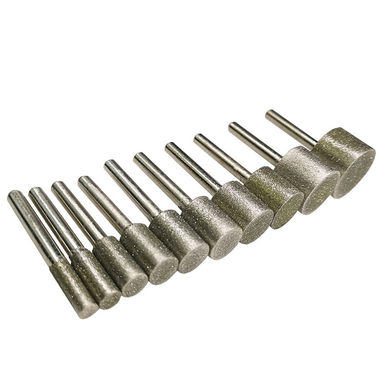 Electroplated Diamond Grinding Head Mounted Points Diamond Bit Drilling Burrs Bur Bit Grinding Head for Rotary Tool - Image 5