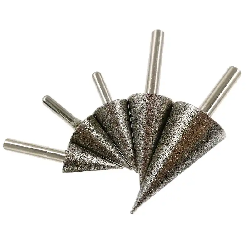 Electroplated Diamond Grinding Head Mounted Points Diamond Bit Drilling Burrs Bur Bit Grinding Head for Rotary Tool - Image 7