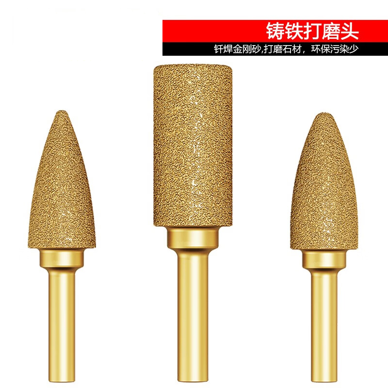 Electroplated Diamond Grinding Head Mounted Points Diamond Bit Drilling Burrs Bur Bit Grinding Head for Rotary Tool - Image 8