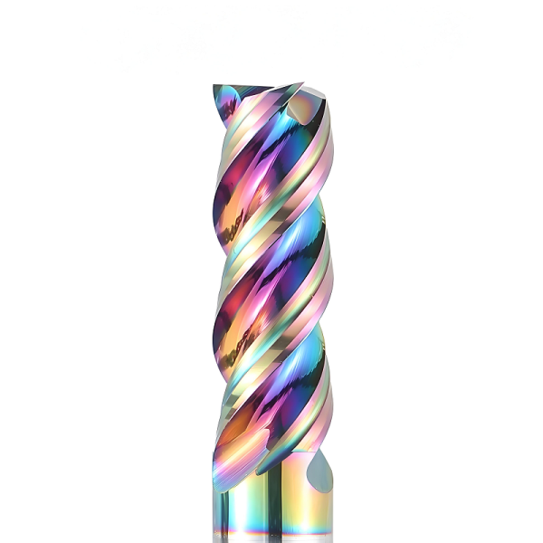 Hrc60 DLC Coated Aluminum Milling Cutter Solid Carbide Square End Mills Set For CNC Cutting Tool
