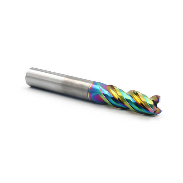 Hrc60 DLC Coated Aluminum Milling Cutter Solid Carbide Square End Mills Set For CNC Cutting Tool - Image 2