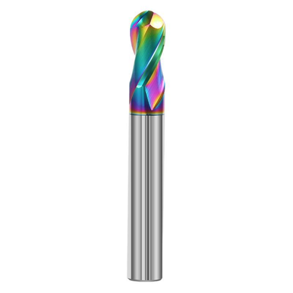 Hrc60 DLC Coated Aluminum Milling Cutter Solid Carbide Square End Mills Set For CNC Cutting Tool - Image 4