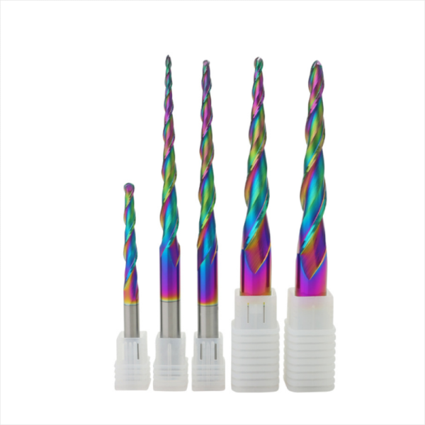 Hrc60 DLC Coated Aluminum Milling Cutter Solid Carbide Square End Mills Set For CNC Cutting Tool - Image 6