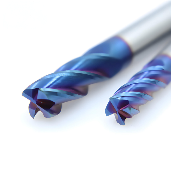 High-Performance 4-Flute Milling Cutter Carbide End Mills for Hard Materials Factory Price ODM OEM Mold working China - Image 2