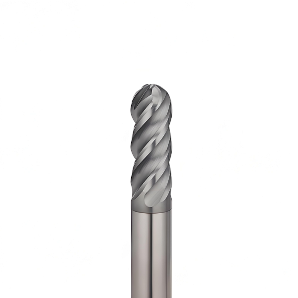 High Hardness High Performance Special End Mill 4 Flutes Ball Nose Cutter Milling Cutter For Titanium superalloy - Image 8