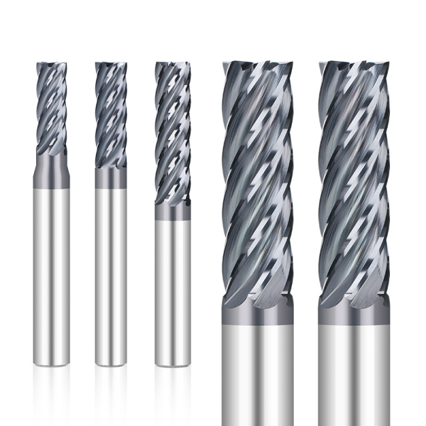 High performance 5F Tungsten Carbide Milling Cutter Square End Mill for Titanium alloy,Nickel-based alloy,superalloy