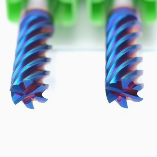 High-Feed 6-Flute Solid Carbide End Mill for Steel & Stainless Steel - Image 5