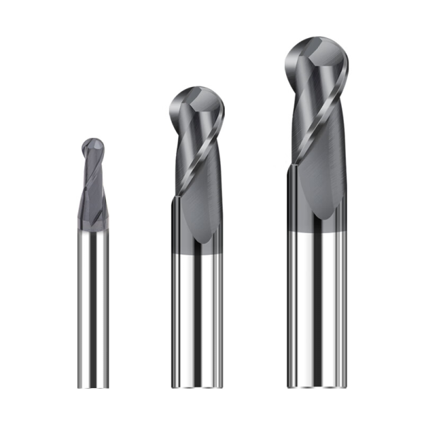 High Hardness High Performance Special End Mill 4 Flutes Ball Nose Cutter Milling Cutter For Titanium superalloy - Image 2
