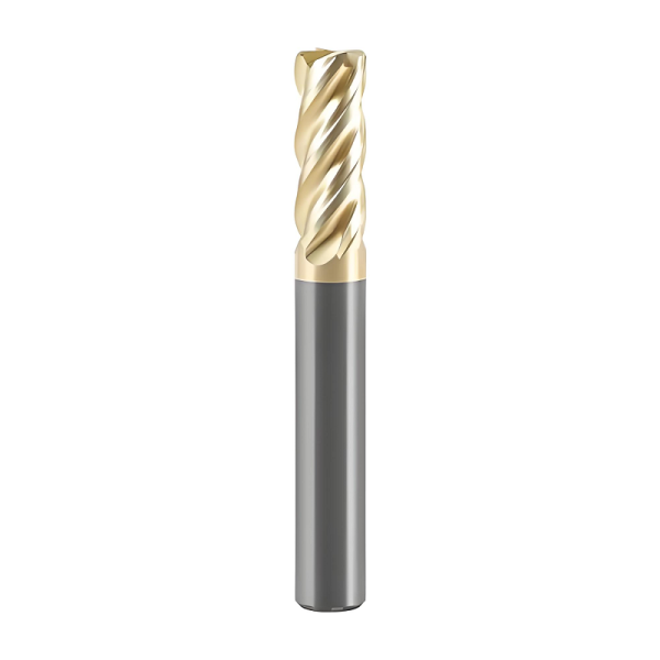 High performance unequal flutes varialble helix Titanium alloy Hrc65 Hrc70 square 3/8 1/2 4 Flute Carbide Flat End Mill 1/2" 1/4 Inch endmill