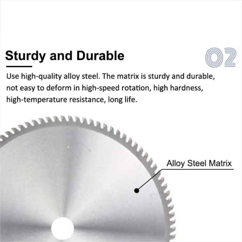 Industrial Grade PCD Circular Saw Blades Cutting Wood Aluminum Diamond Saw Blade - Image 4