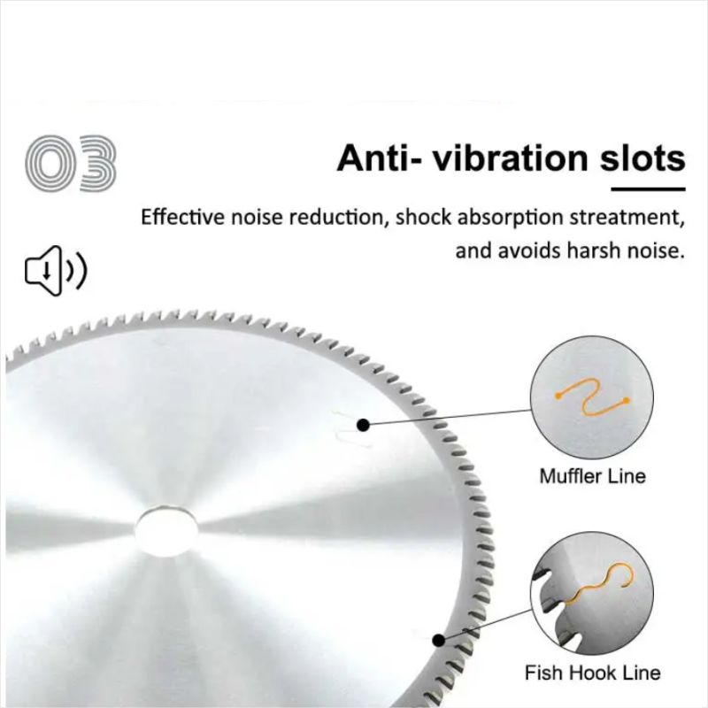 Industrial Grade PCD Circular Saw Blades Cutting Wood Aluminum Diamond Saw Blade - Image 5